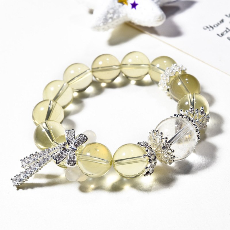 Natural Yellow Quartz Bracelet