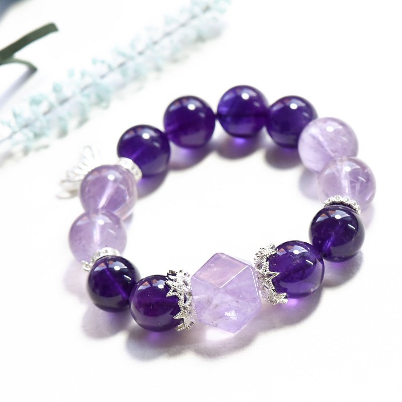 Natural Amethyst Bracelet