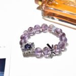Natural Purple Aese Bracelet – Simple Design