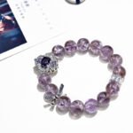 Natural Purple Aese Bracelet – Simple Design