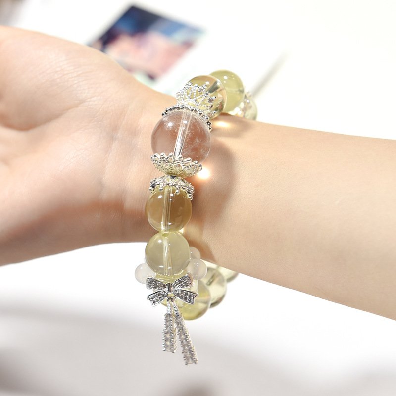 Natural Yellow Quartz Bracelet
