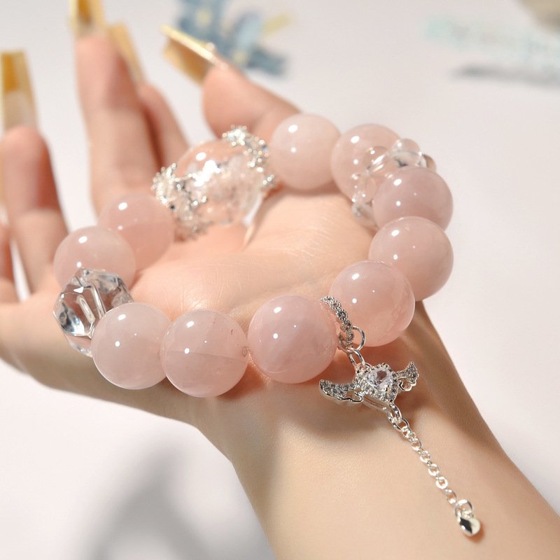 Natural Rose Quartz Bracelet