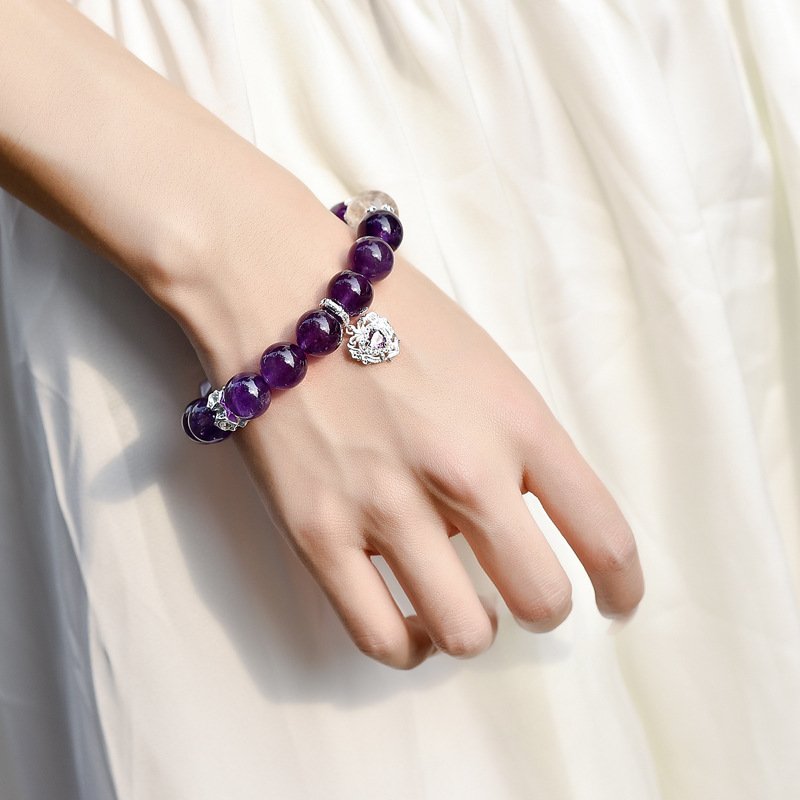 Natural Amethyst Bracelet