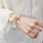 “Natural Citrine and Clear Quartz Bracelet”