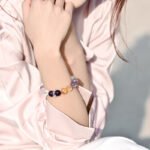 Natural Multi-Stone Bracelet – Amethyst, Citrine & Rose Quartz