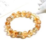 Natural Yellow Aese Crystal Bracelet – Elegant & Luxurious