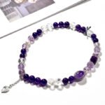 Natural Amethyst Multi-Wrap Bracelet