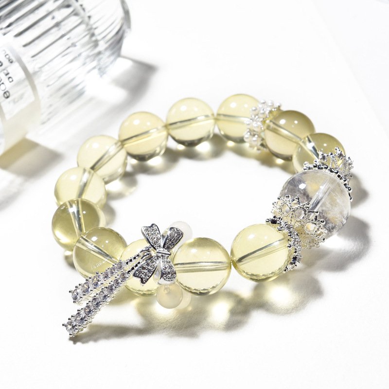 Natural Yellow Quartz Bracelet