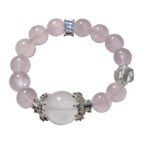 Natural Rose Quartz Bracelet for Attracting Love