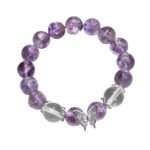 Natural Purple Amethyst Bracelet