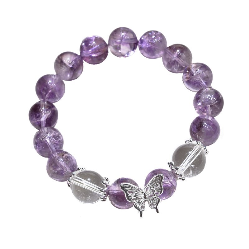 Natural Purple Amethyst Bracelet