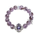 Natural Purple Aese Bracelet – Simple Design