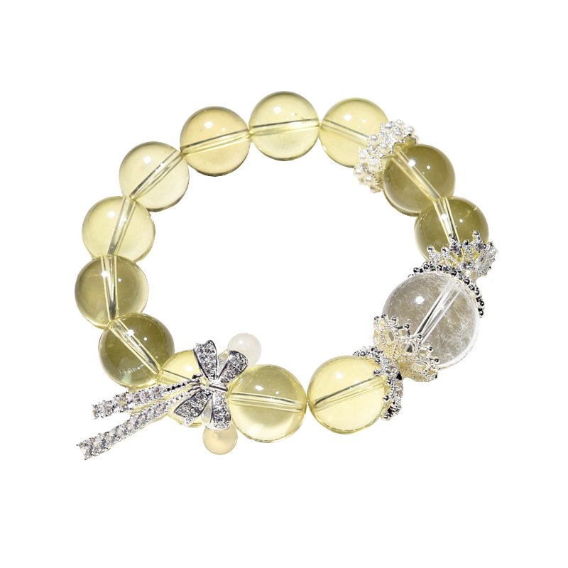 Natural Yellow Quartz Bracelet