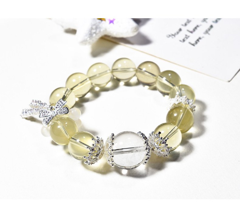 Natural Yellow Quartz Bracelet