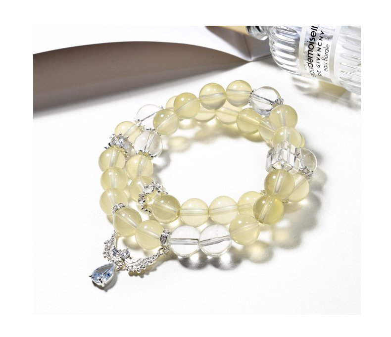 Natural Yellow Quartz Multi-Wrap Bracelet