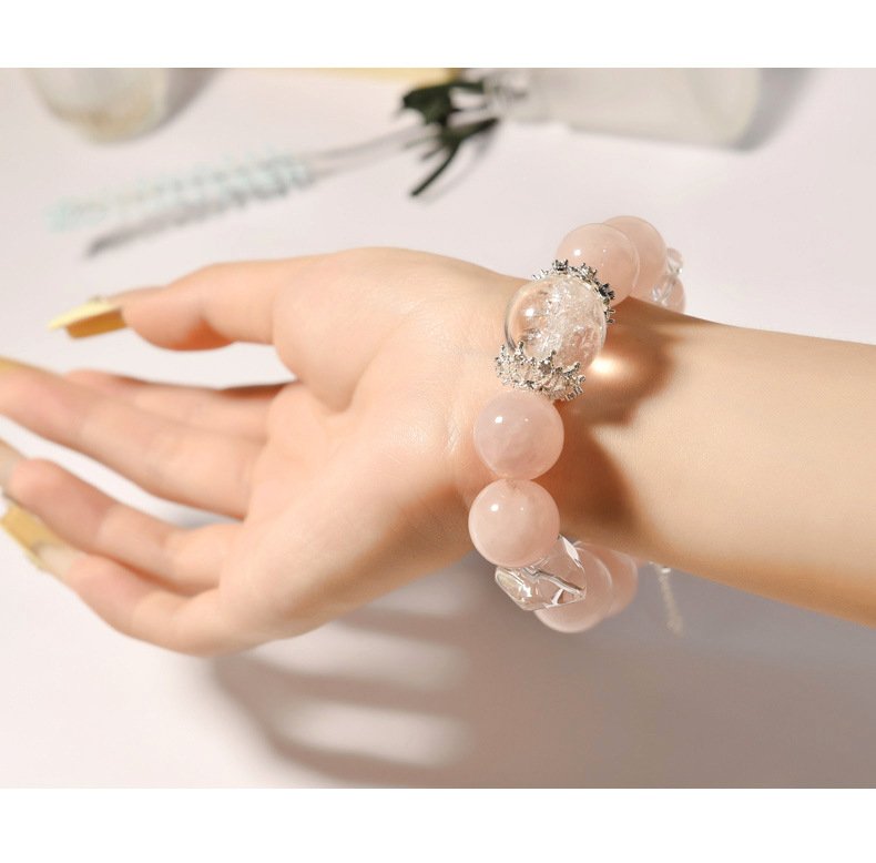 Natural Rose Quartz Bracelet