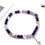 Natural Amethyst Multi-Wrap Bracelet