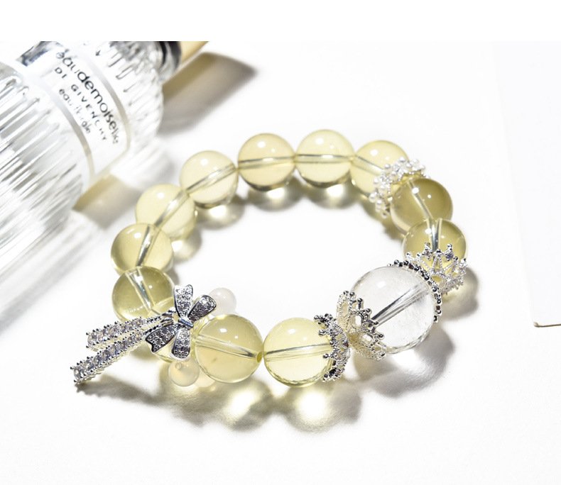 Natural Yellow Quartz Bracelet