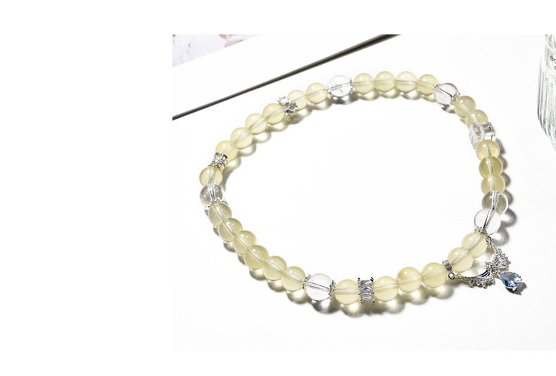 Natural Yellow Quartz Multi-Wrap Bracelet